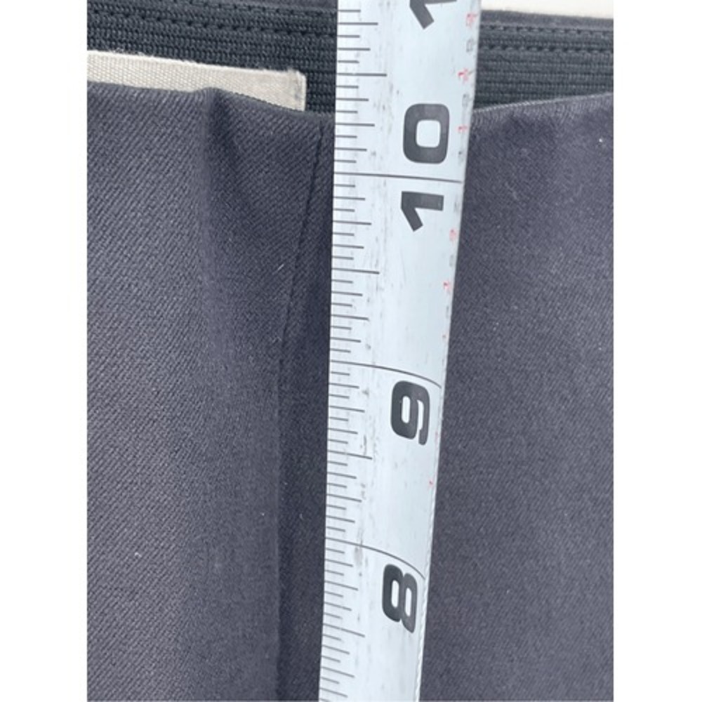 Everlane Pants Ponte Ankle Women's Size 4 Black Side Zip Stretch Waist - Picture 7 of 12